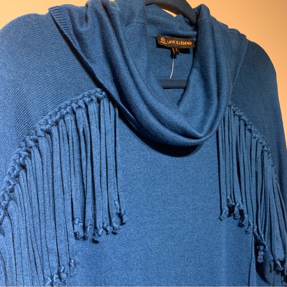Love & Legend fringe sweater 1X - Picture 4 of 8